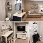 After--Schwenksville Finished Basement Den & Powder Room